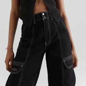 BDG Urban Outfitters Relaxed Skate Jean/Cargo Pant with Contrast Stitching